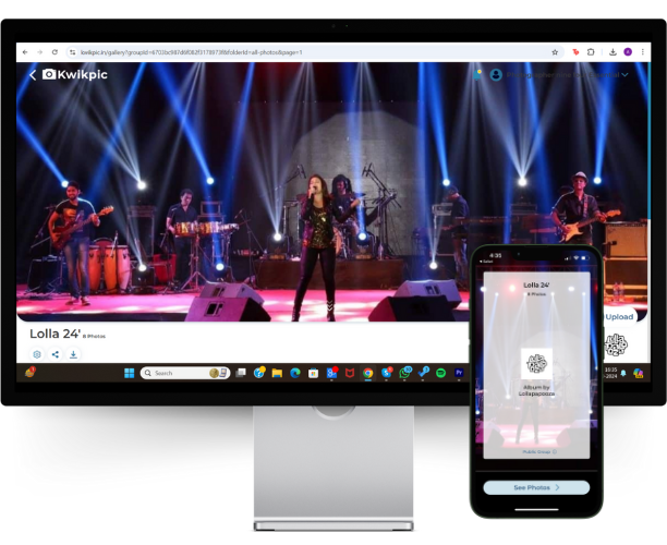 Event gallery preview