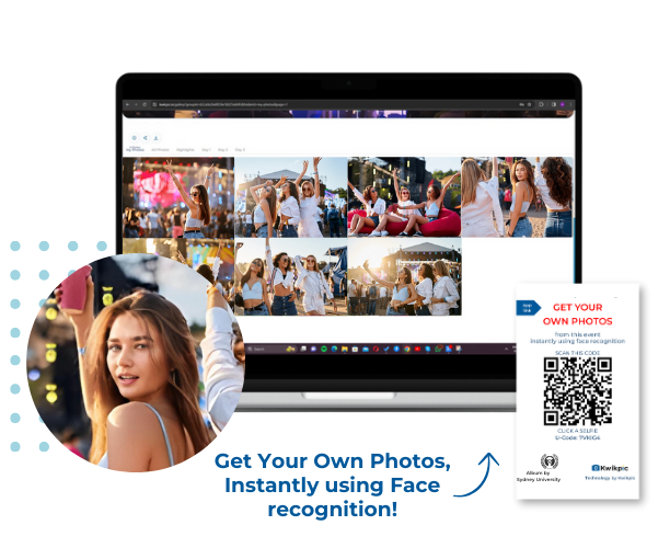 Instant photo delivery with face recognition